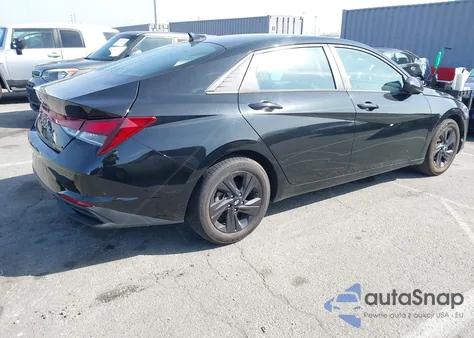 2022 Hyundai Elantra Sel z USA, uszkodzony, nr VIN 5NPLS4AG3NH053134